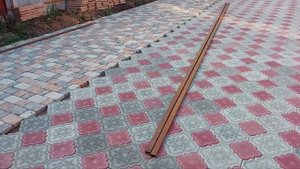 Укладка тротуарной плитки Клевер + старый город
