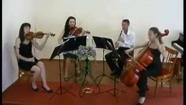 Струнный квартет с кларнетом!.mpg смотреть онлайн