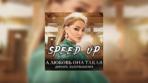 Динара Залумханова - А любовь она такая (speed up)