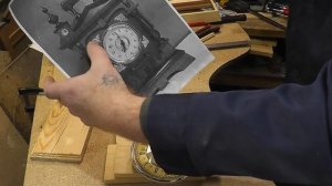 Делаю каминные часы в стиле ретро