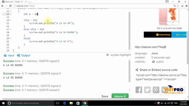 Java 03 - Biểu thứ IF ELSE và Switch Case trong Java - Học Lập Trình Java Miễn Phí смотреть онлайн