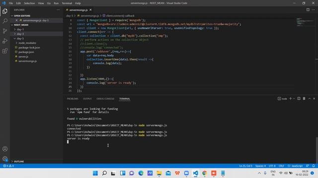 Session 5 - NodeJS, ReactJS with Redux, MongoDB and Elastic Search смотреть онлайн
