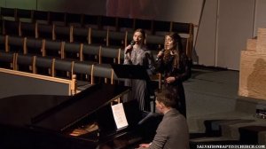 Пение «Со мной ли Он, когда в сердце стон…» ─ трио