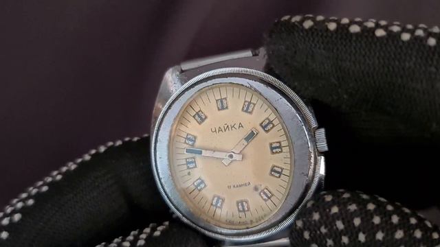 Часы мужские " Чайка 17 камней ". На ходу смотреть онлайн