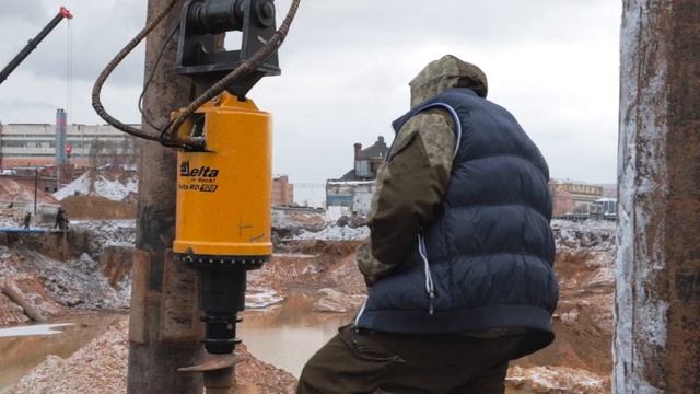 Уверенное бурение с гидровращателем Delta RD-120