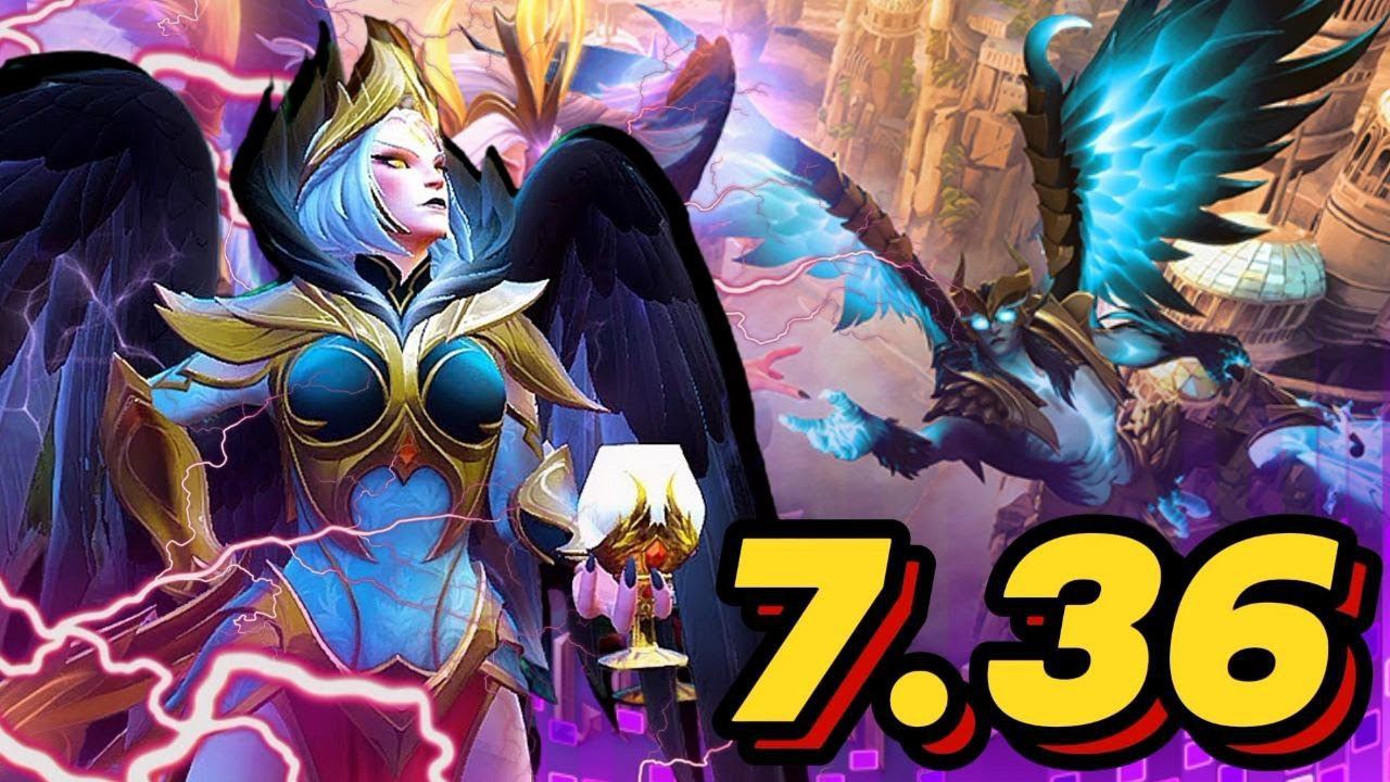 Dota 2 ПАВШАЯ КОРОНА 7.36 СТРИМ. Новый патч или обыкновенный  скам?