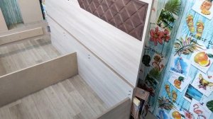 Как собрать двуспальную кровать. Николь-1,6. Обзор. Мебельное производство ООО ЭРА г. Пенза.