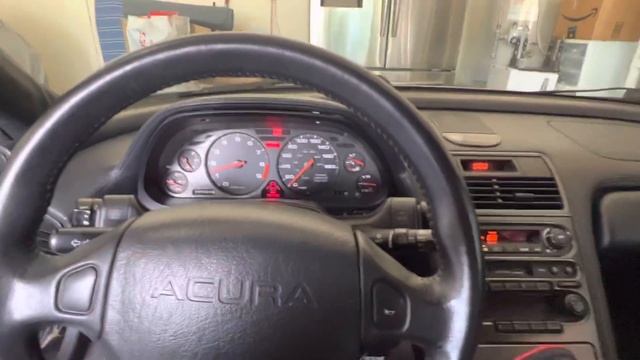 1998 Acura NSX-T cold start video смотреть онлайн