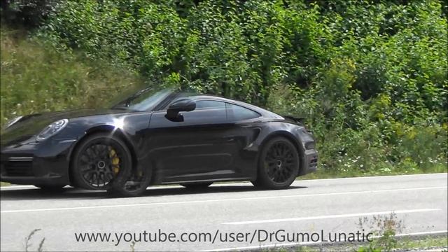 New Porsche 911 Turbo - 2019 - 992 series - Barely Disguised Prototype - Part 4 смотреть онлайн