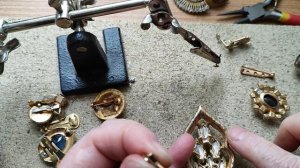 262. Ремонт винтажной бижутерии.