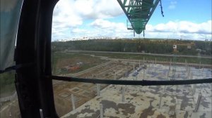 гламурный башенный кран LIEBHERR 200 ec h , разве можно технику доводить до такого состояния ...