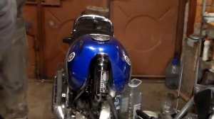 Как заменить подшипники рулевой на мотоцикле YAMAHA YBR 125 часть2