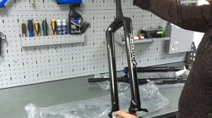 Карбоновая вилка Wren для Гравел Байка и перевёртыш для MTB