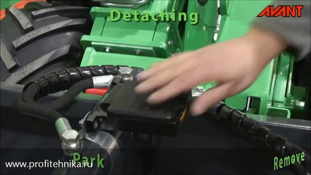 Мультиконнектор для тракторов AVANT смотреть онлайн