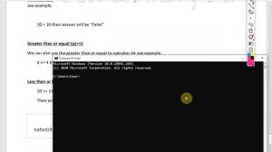 Python for Network Engineer | Python  Comparison Operators | Video 10