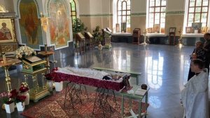 Отпевание нашего прихожанина Александра
