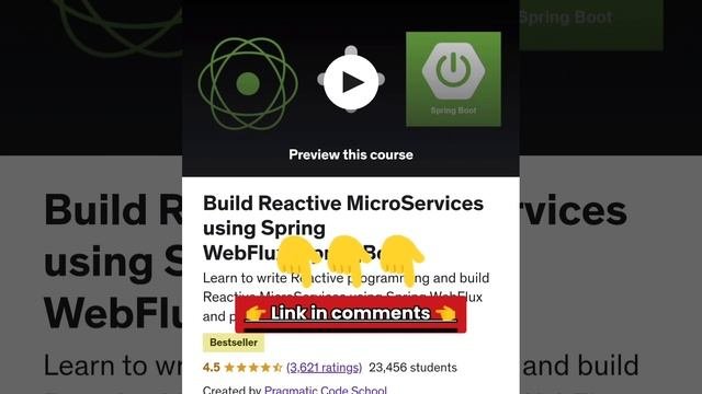 Build Reactive MicroServices Using Spring WebFlux/SpringBoot