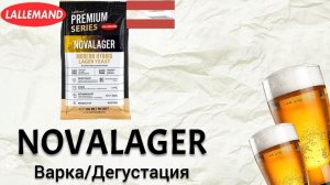 NOVALAGER новый штамм лагерных пивных дрожжей.Рецепт лагера,дегустация,выводы.