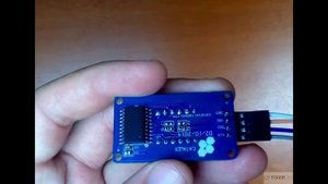 Модуль часового led дисплея на TM1637