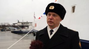 Встреча нового пограничного сторожевого корабля "Надежный" #army