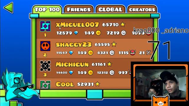 Among us y Geometry Dash Level Request! смотреть онлайн