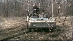 ЛУаЗ Покатушки по бездорожью.Супер машина.