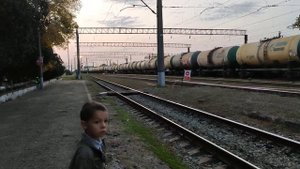 Железнодорожный вокзал город Тимашевск.