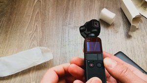 DJI OSMO POCKET  распаковка и первые тесты