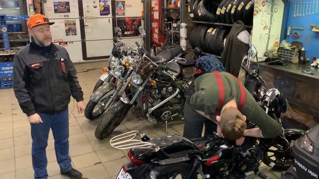 Teхобслуживание BAJAJ AVENGER 220 смотреть онлайн