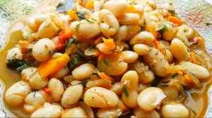Фасоль тушеная с овощами! Вкусно и полезно!