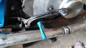 Переделываю педаль тормоза на мотоцикле Иж.