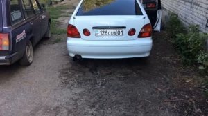 выхлоп тойота ариста