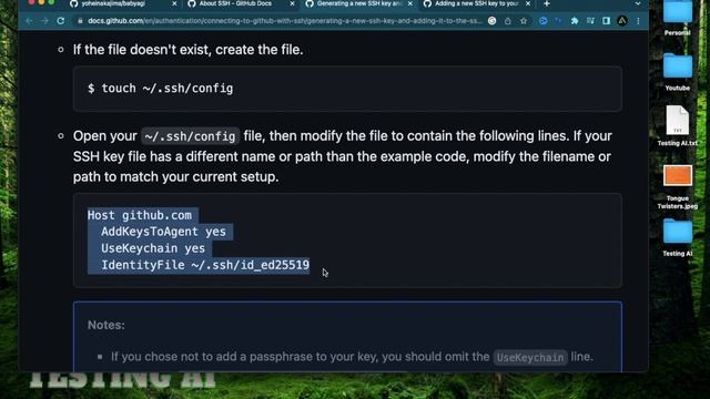 Fixing the Github Permission denied issue | Github SSH Key setup смотреть онлайн