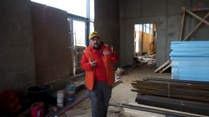 Этапы строительства общественной бани с двумя отделениями