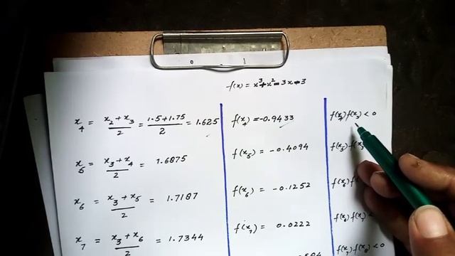 Bisection Method// Numerical Analysis // irshad sukhera