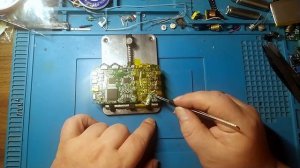 Repair Oscilloscope DS 203 P 1. Chip Replacement