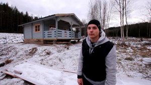 Скандинавский дачный дом 6х8 (С террасой 6х6 ). Обзор и некоторые нюансы. Компания IMWOOD.by.