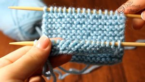 3. Вязание для начинающих. Лицевые и изнаночные петли. Лицевая гладь. Изнаночная гладь.