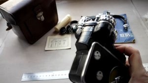 Кинокамера Нева, работает. Комплект