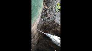 Копаем траншею под водопровод своими руками. Часть 2