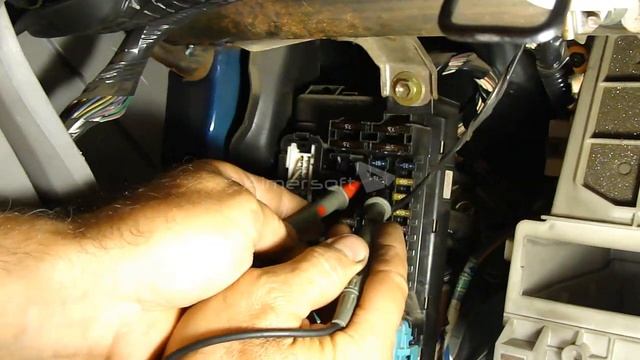 Не горят лампочки комбинации приборов на Toyota Vista 50 кузов. Not light bulbs instrument cluster смотреть онлайн