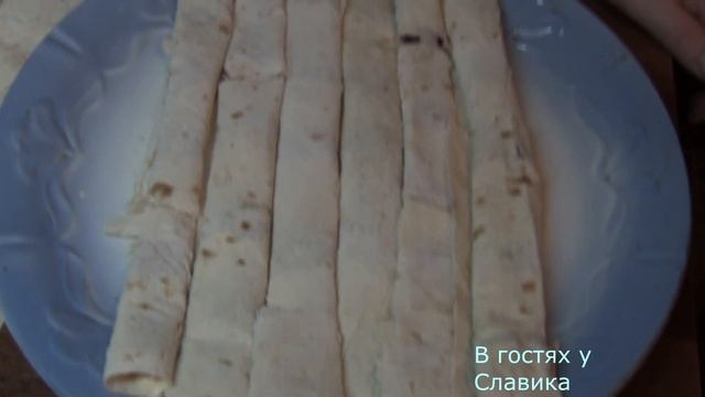 Торт. Торт Монастырская Изба с Лаваша.Cake with Cherry, "Izba" .