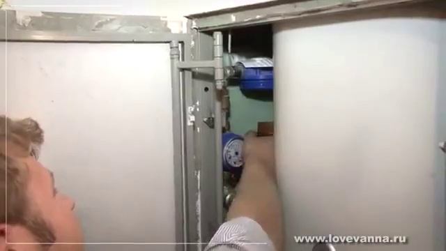 Замена картриджа фильтра тонкой очистки