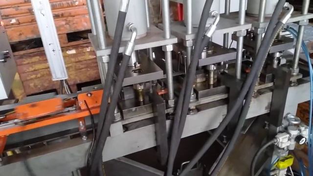 Автоматическая линия, станок для производства прямого подвеса. смотреть онлайн