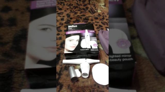 Тестирование эпилятора для лица Braun Face 830 #braunface