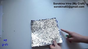 МК: страничка "двусторонние пайетки"