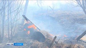 В микрорайоне Смолино г. Кургана за выходные сгорели 8 домов