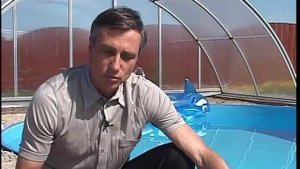 Строительство бассейнов | Бассейн на даче с павильоном