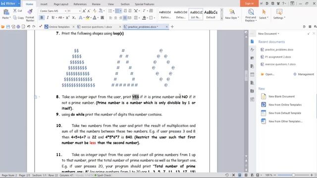 Java Programming - Solve Programming Problems