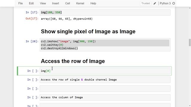 Get Image Pixels Using OpenCV Python | OpenCV Tutorial in Hindi | Computer Vision